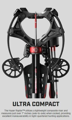 Barnett Hyper Raptor™ | 210 lbs / 410 fps | Complete set!