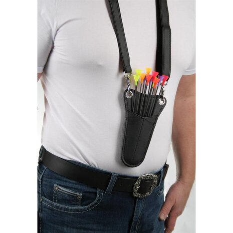AlexBow Quiver voor blaaspijp darts "Heart"