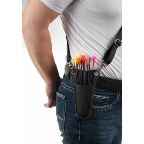 AlexBow Quiver voor blaaspijp darts "Heart"