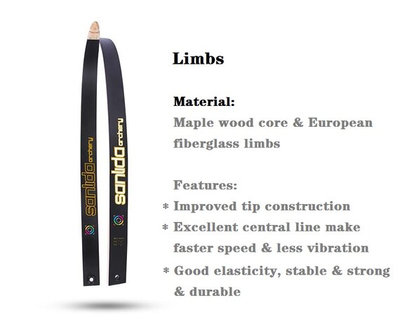 Voordeelset - SALINDA Noble recurve handboog 