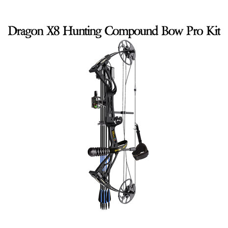 Sanlida Dragon X8 | 10-70LBS | 310FPS | Pro Package 