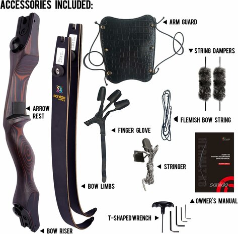 SET - Salinda Hermit X8 | ILF | 60 inch - 25 t/m 55 lbs
