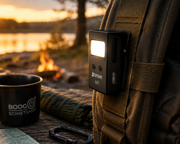 Speras U1 | Multifunctionele Cliplamp met Bewegingssensor, Magneet & USB-C
