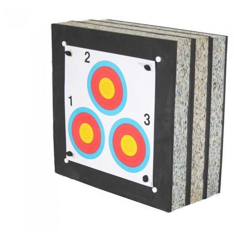 ECO-Multifoam MAX doelpak (60x60x30cm) | voor kruisbogen tot 250LBS
