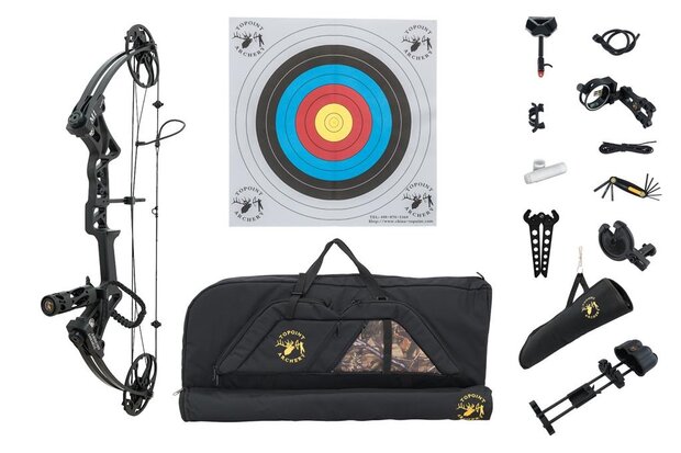 Topoint M1 DeLuxe | 20-70lbs | 320fps | Complete set!