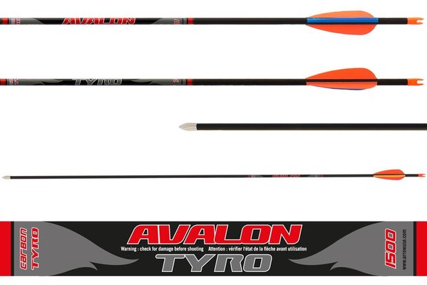 AVALON Tyro 4.2 Carbon | ready-to-shoot | 6 stuks