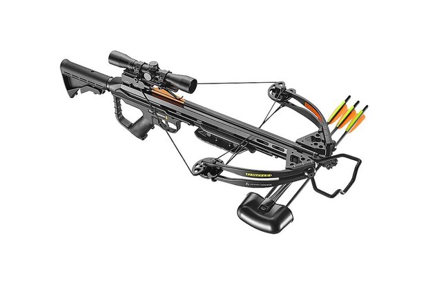 Ek Archery Torpedo Full Black | 185 lbs / 355 fps | Complete set!