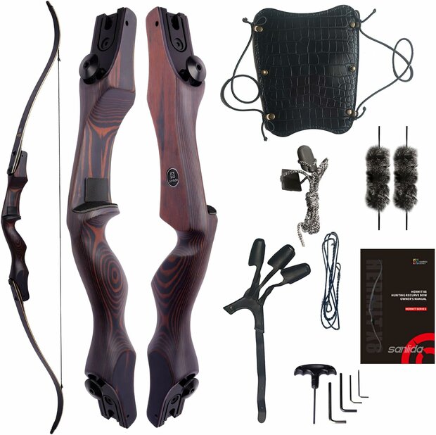 SET - Sanlida Hermit X8 | ILF | 60 inch - 25 t/m 55 lbs