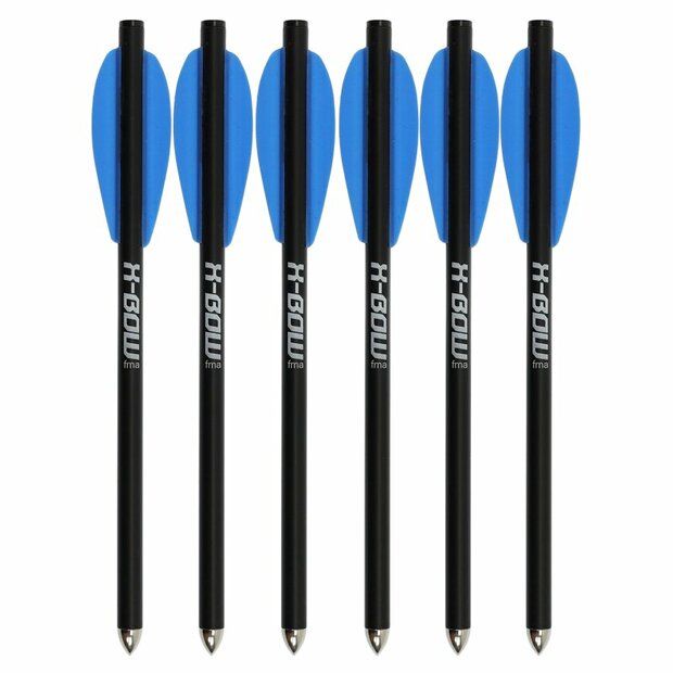 X-Bow FMA - CARBON Bolt | High Range | 6,5 inch | 6-pack