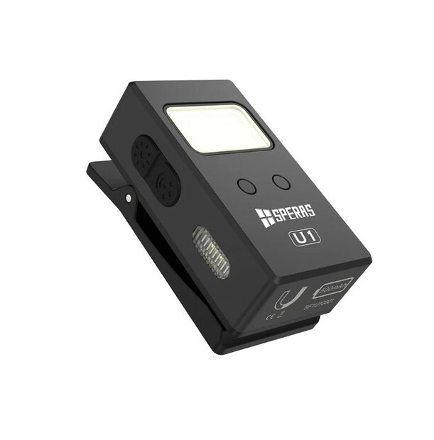 Speras U1 | Multifunctionele Cliplamp met Bewegingssensor, Magneet &amp; USB-C