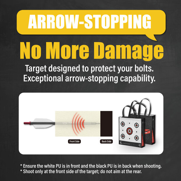 EK Archery Premium Short-Bolt Kruisboog Target