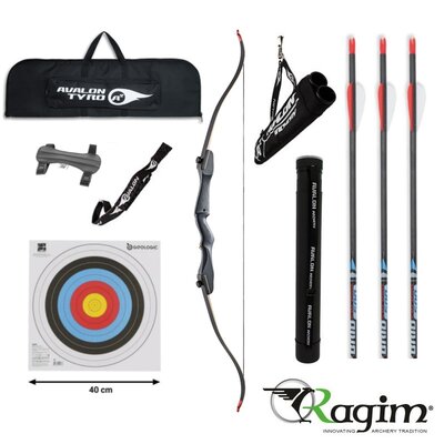 Voordeelset PLUS - Ragim Matrix Evo Black Edition recurve handboogset