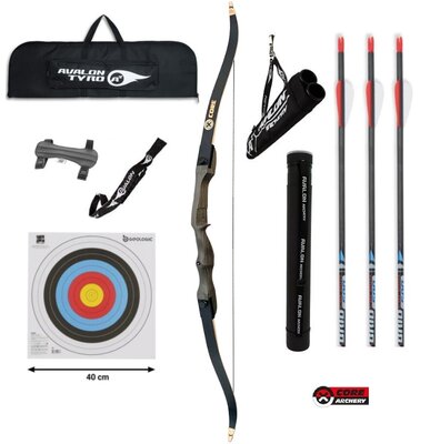 Voordeelset - Ragim Matrix Black Edition recurve handboogset