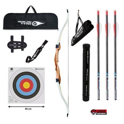 Voordeelset PLUS - Ragim Matrix Evo Black Edition recurve handboogset