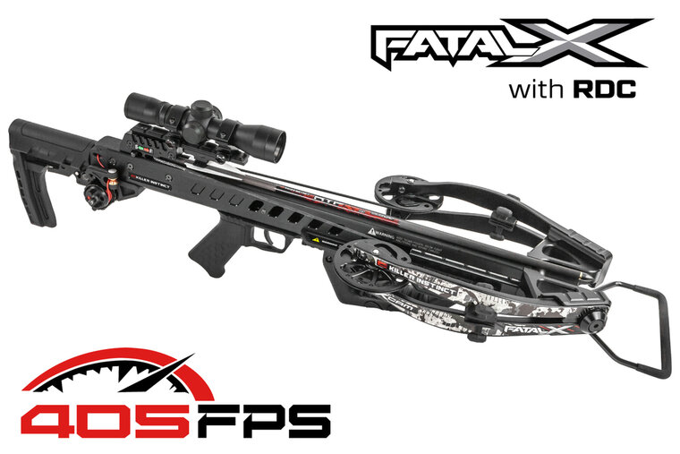 Killer Instinct Fatal-X 405 | 195 lbs / 405 fps | incl. RDC & Pro set!