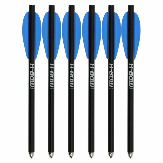 X-Bow FMA - CARBON Bolt | High Range | 6,5 inch | 6-pack